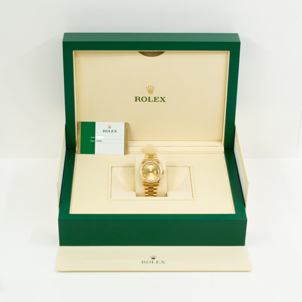 Rolex Day-Date 36 "President" Champagne Diamond Dial 118348A Bracelet