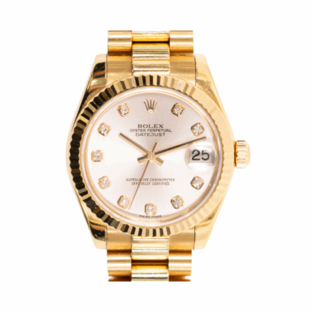 Rolex Datejust Rose Gold Pink Diamond Dial 178275G