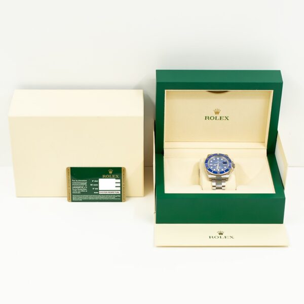 Rolex Submariner Date White Gold "Smurf" Dial 116619LB