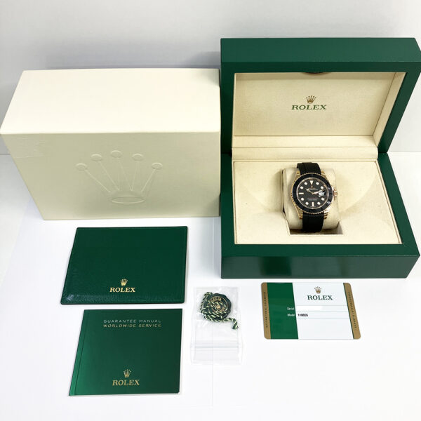 Rolex Yacht-Master 40 Black Dial 116655 Bracelet
