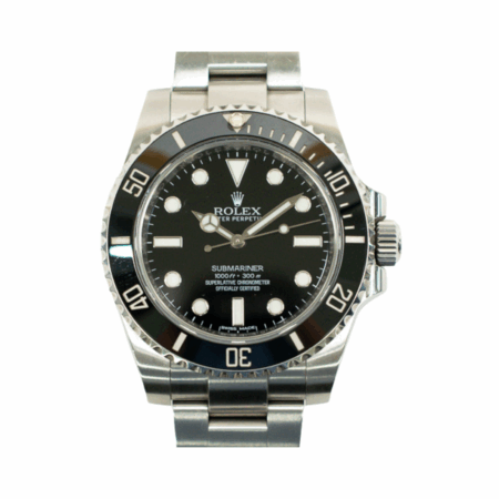 Rolex Submariner (No Date) Stainless Steel Black Dial 114060