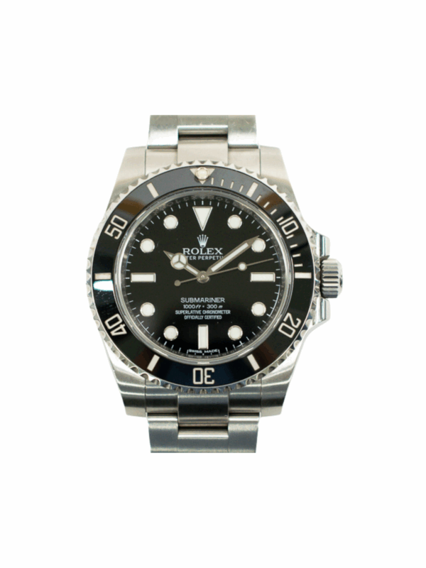 Rolex Submariner (No Date) Stainless Steel Black Dial 114060