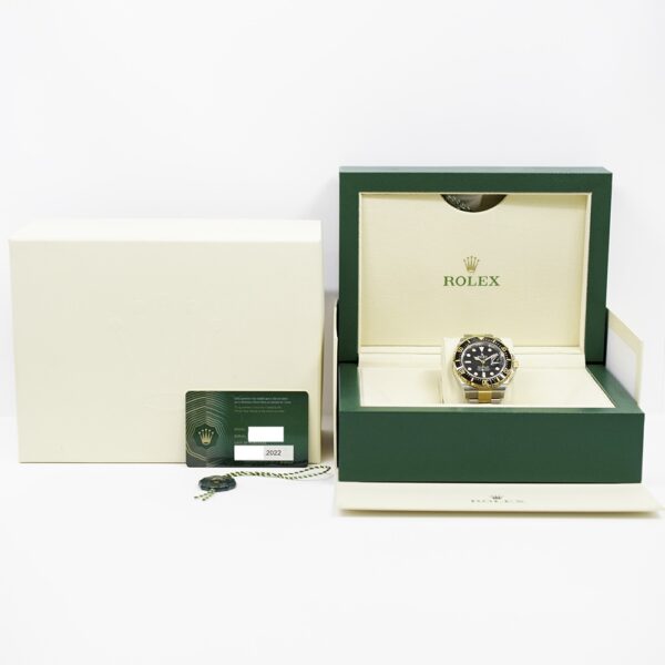 Rolex Sea-Dweller Yellow Gold and Steel Black Dial 126603