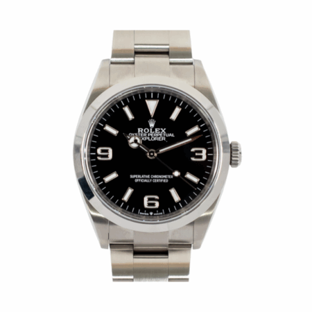 Rolex Explorer Stainless Steel Black Dial 124270