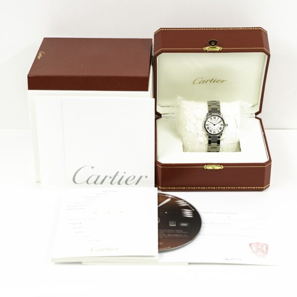 Cartier Ronde Solo Stainless Steel Silver Roman Dial W6701004