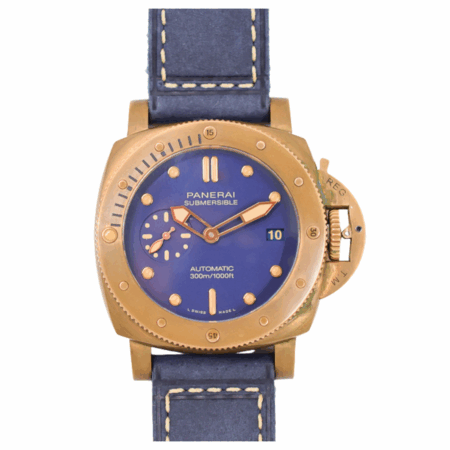 Panerai Submersible Bronzo Blue Dial PAM01074