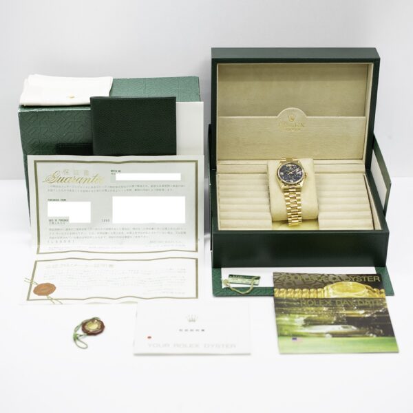 Rolex Day-Date 36 Yellow Gold Ammonite Dial 18238 2BR