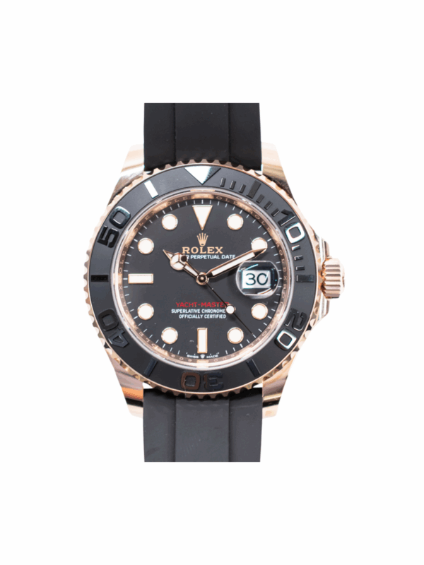 Rolex Yacht-Master 40 Rose Gold Black Dial 126655