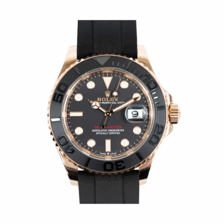 Rolex Yacht-Master 40 Rose Gold Black Dial 126655