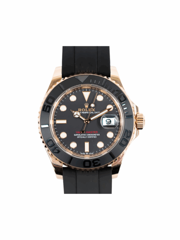 Rolex Yacht-Master 40 Rose Gold Black Dial 126655
