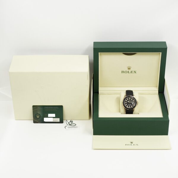 Rolex Yacht-Master 40 Rose Gold Black Dial 126655