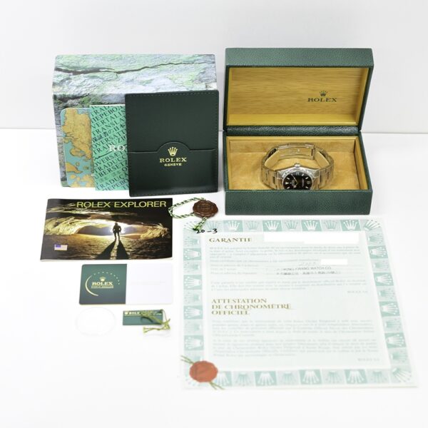 Rolex Explorer Stainless Steel Black Dial 114270