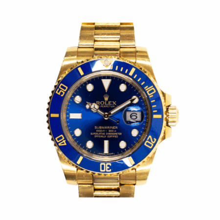 Rolex Submariner Date Yellow Gold Blue Dial 116618LB