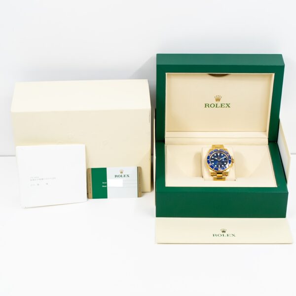 Rolex Submariner Date Yellow Gold Blue Dial 116618LB