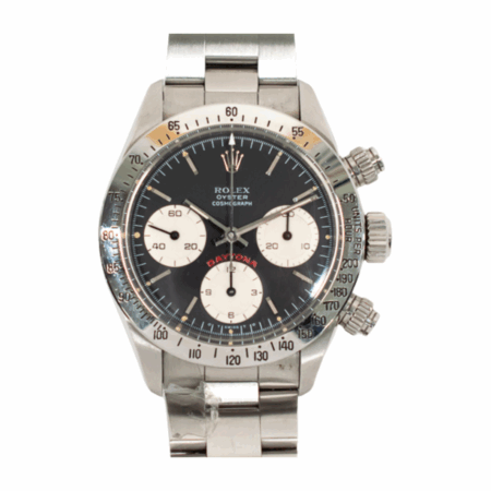 Rolex Daytona Stainless Steel Black Stick Dial 6265