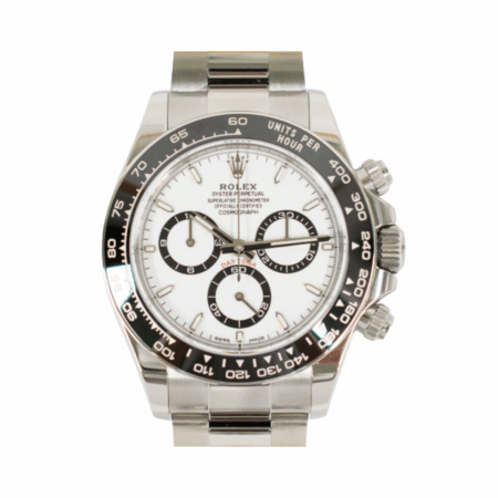 Rolex Daytona Ceramic Bezel White Dial 126500LN