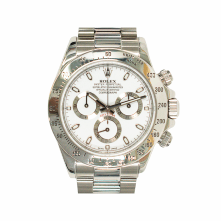 Rolex Daytona Steel White Dial 116520