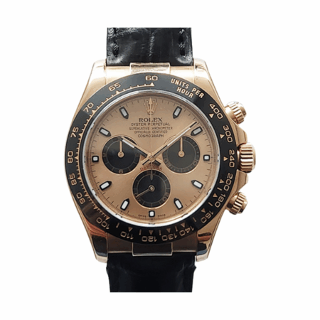 Rolex Daytona Rose Gold Pink Dial 116515LN
