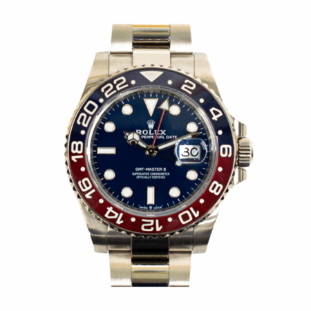Rolex GMT-Master II White Gold "Pepsi" Blue Dial 126719BLRO