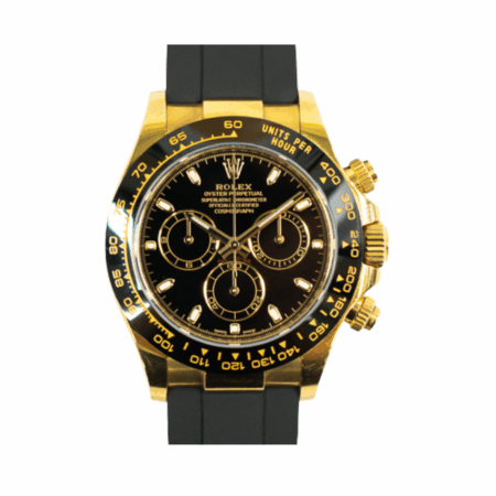Rolex Daytona Yellow Gold Black Dial 116518LN