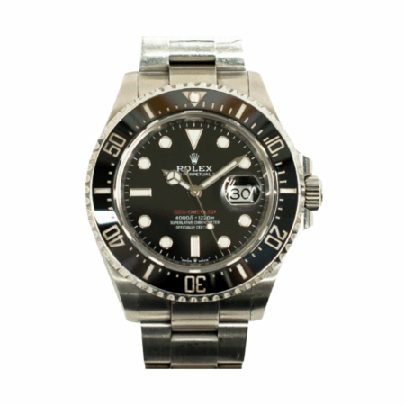 Rolex Sea-Dweller RED Stainless Steel Black Dial 126600