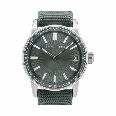 Audemars Piguet Code 11.59 Stainless Steel Green Stick Dial 15210ST.OO.A056KB.01