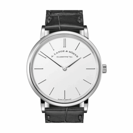 A. Lange & Söhne Saxonia Thin White Gold Silver Dial 201.027