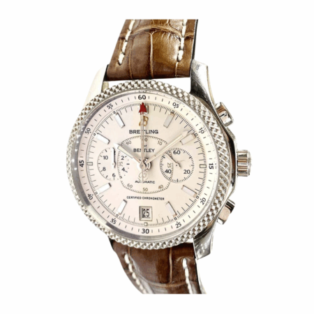 Breitling Bentley Mark VI Stainless Steel Ivory Dial P2662C2/G611/739
