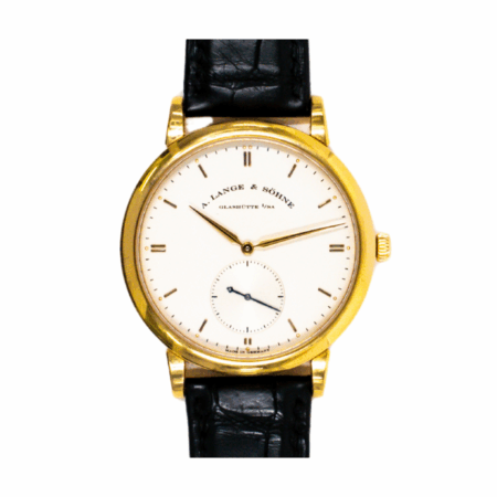 A. Lange & Söhne Saxonia Rose Gold Silver Dial 307.032