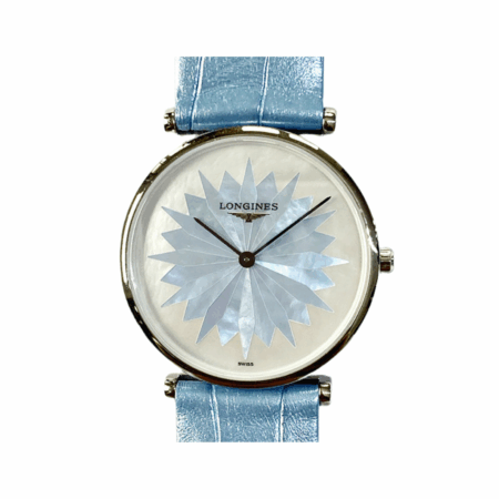 Longines La Grande Stainless Steel Blue MOP Dial L4.512.4.03.2