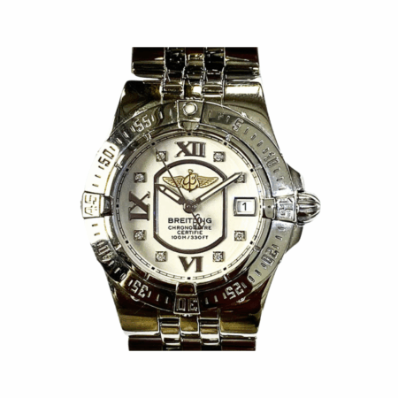 Breitling Starliner Stainless Steel Silver Roman Dial A7140C2/G661/368A