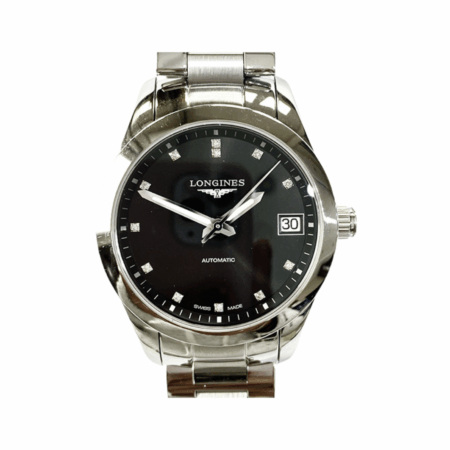 Longines Conquest Classic Stainless Steel Black Diamond Dial L2.385.4.58.6