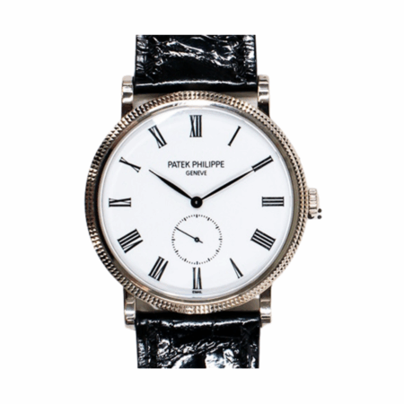 Patek Philippe Calatrava White Gold White Roman Dial 5116G-001