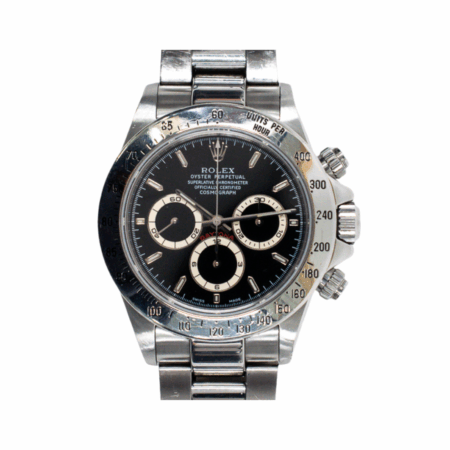 Rolex Daytona Stainless Steel "Zenith Movement" Black Dial 16520