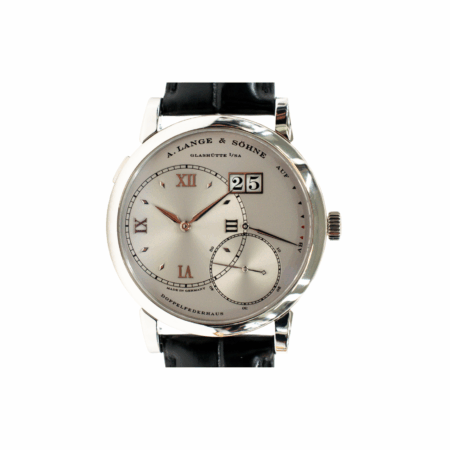 A. Lange & Söhne Grand Lange 1 Platinum Silver Roman Dial 115.026