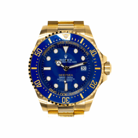 Rolex Deepsea Blue Ceramic Bezel Yellow Gold Blue Dial 136668LB