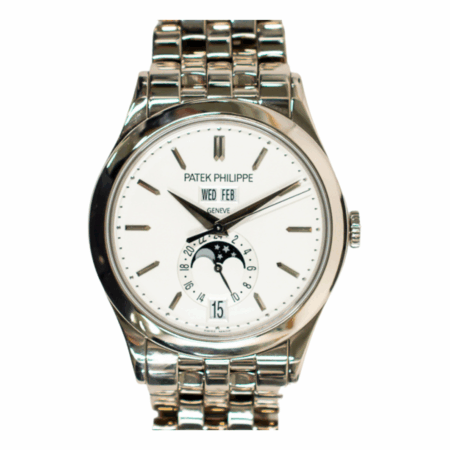 Patek Philippe Annual Calendar White Gold White Dial 5396/1G-010