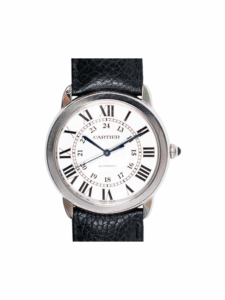 Cartier Ronde Solo Stainless Steel Silver Roman Dial WSRN0021