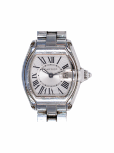 Cartier Roadster Stainless Steel Silver Roman Dial W62016V3
