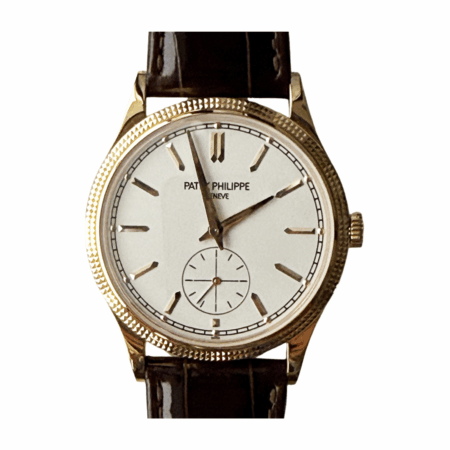 Patek Philippe Calatrava Rose Gold White Dial 6119R-001