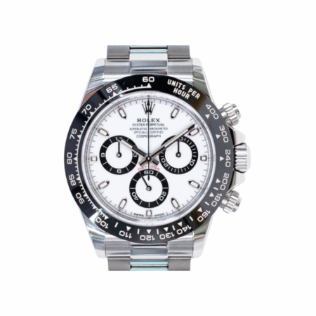 Rolex Daytona Stainless Steel Ceramic Bezel White Dial 116500LN