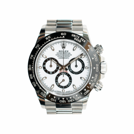 Rolex Daytona Stainless Steel Ceramic Bezel White Dial 116500LN
