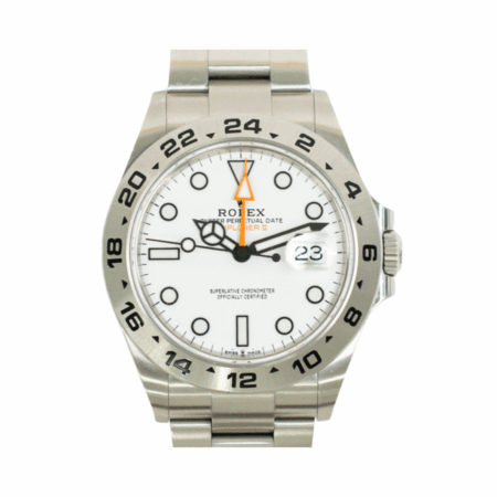 Rolex Explorer II Stainless Steel White Dial 22657
