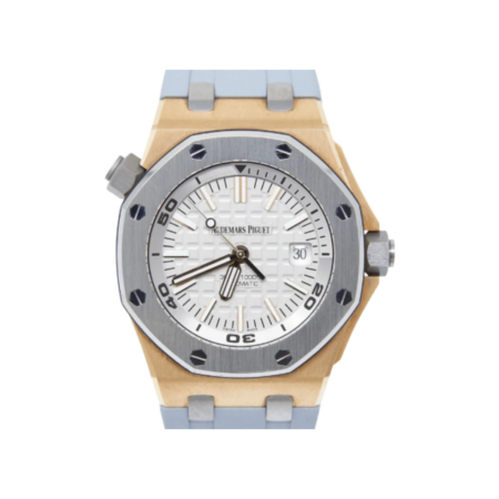 Audemars Piguet Royal Oak Offshore Diver Rose Gold "Japan" Edition Grey Dial 15711OI.OO.A006CA.01