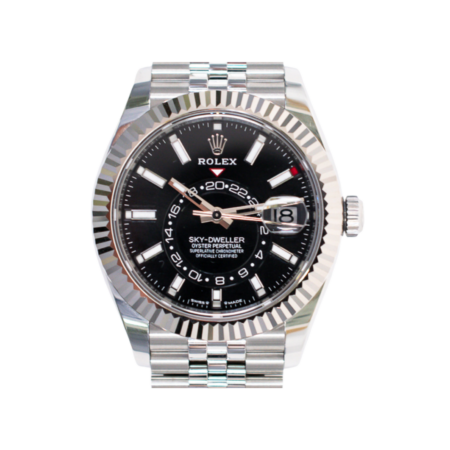 Rolex Sky-Dweller Stainless Steel/White Gold Black Dial 336934