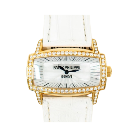 Patek Philippe Gondolo Gemma Rose Gold Diamond MOP Dial 4991R-001