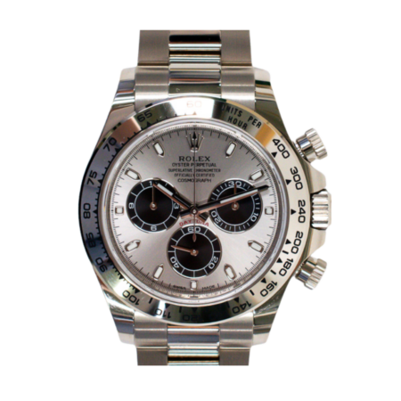 Rolex Daytona White Gold Steel Dial 116509