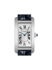 Cartier Tank Américaine Stainless Steel Silver Roman Dial WSTA0043