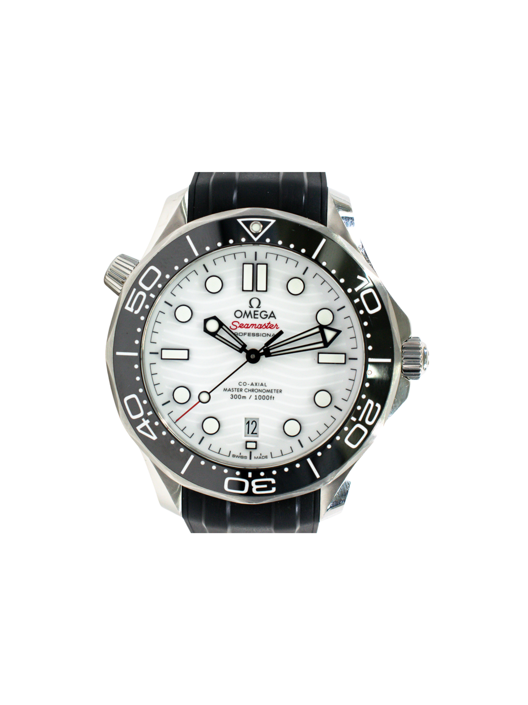 Omega Seamaster Diver 300 M Stainless Steel White Dial 210.32.42.20.04.001