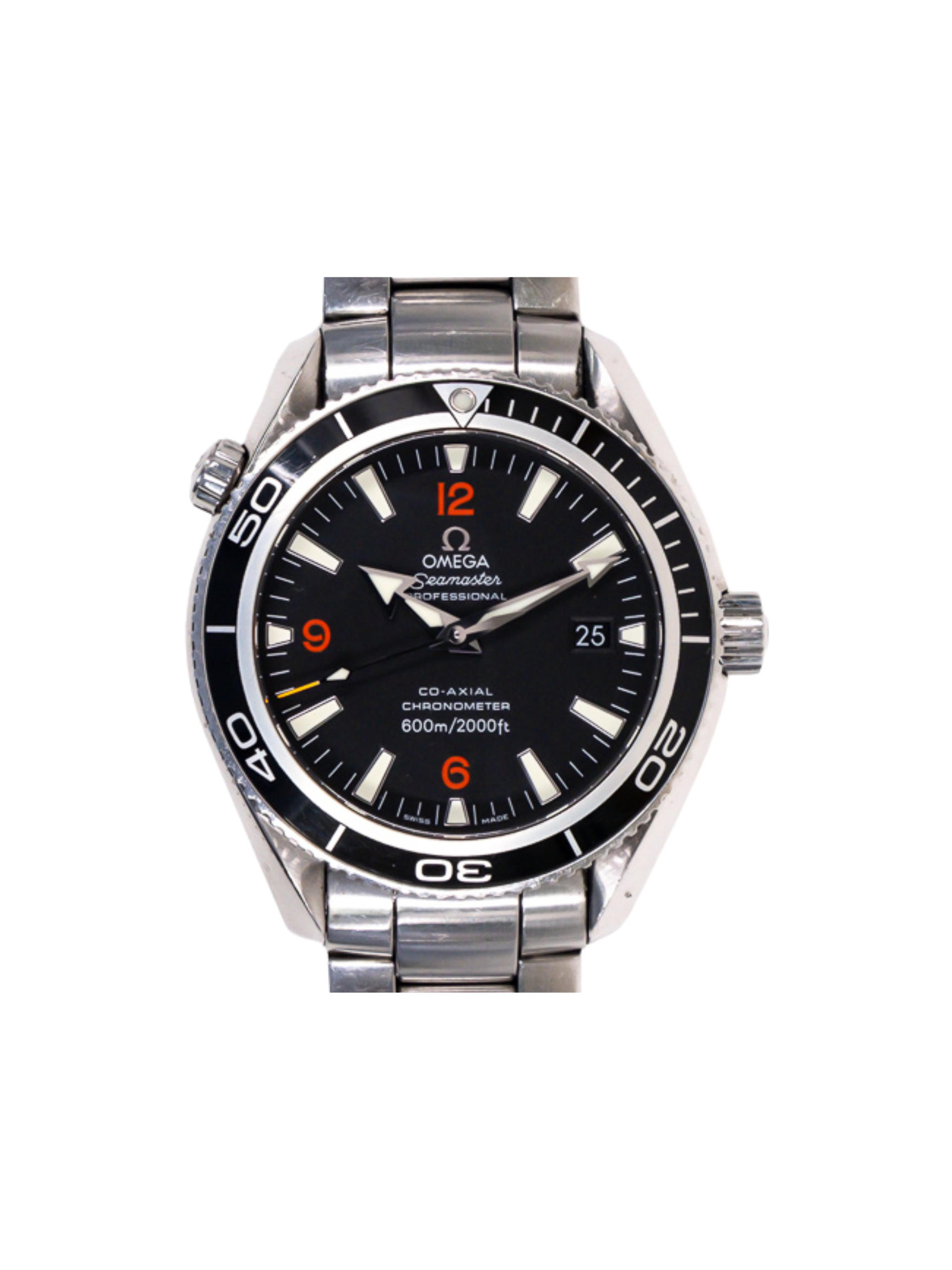 Omega Seamaster Planet Ocean Stainless Steel Black Arabic Dial 2201.51.00